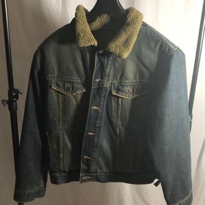 Wool lined Jean jacket